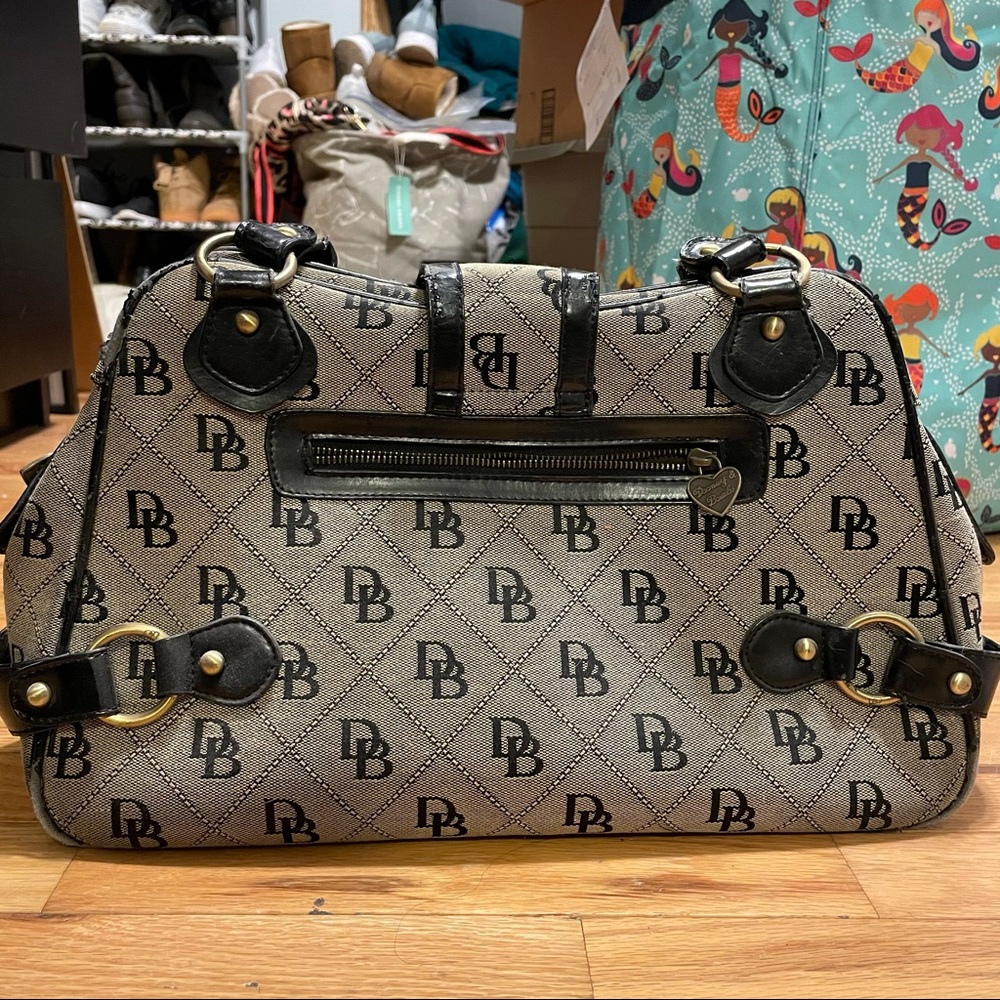 Dooney & Bourke Monogram Satchel Bag - Picture 2 of 13